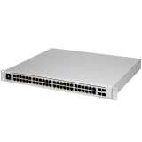 Ubiquiti Networks Ubiquiti Layer 3 switch with (48) GbE RJ45 ports and (4) 10G SFP+ ports. USW-PRO-48-EU (timbru verde 2 lei) 