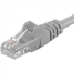 Patchcord UTP RJ45-RJ45 Cat.5e 0.1m gri,UTP-5E-0.1-G