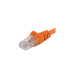 Patchcord UTP RJ45-RJ45 Cat.5e 0.25m portocaliu, UTP-5E-0.25-O