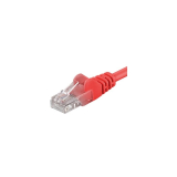 Cablu PremiumCord Patchcord UTP RJ45-RJ45 Cat.5e 1.5m, rosu, UTP-5E-1.5-R (timbru verde 0.08 lei) 