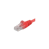 Cablu PremiumCord Patchcord UTP RJ45-RJ45 Cat.5e 10m, rosu, UTP-5E-10-R (timbru verde 0.8 lei) 
