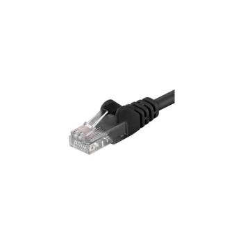 Cablu PremiumCord Patchcord UTP RJ45-RJ45 Cat.6, 1.5m, negru, UTP-6-1.5-BK (timbru verde 0.08 lei) 