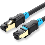 Patch cord SFTP Vention, Cat. 6, RJ-45 (T) la RJ-45 (T), 3m, , , 27AWG, cupru, negru, Patch cord SFTP Vention, Cat. 6, RJ-45 (T) la RJ-45 (T), 3m, , , 27AWG, cupru, negru,