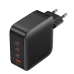 ALIMENTATOR SmartPhone la 220V Vention 4-Port USB (C + C + C + A) GaN Charging Kit (140W/140W/30W/18W) EU-Plug, FEIB0-EU (timbru verde 0.18 lei) 