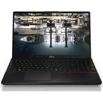 Laptop Fujitsu Lifebook E5512 15.6 FHD, Intel Core i5-1235U, 16GB DDR4, SSD 512GB M.2, Fingerprint, 4cell 65Whr, Win 11 Pro 64bit, 1Yr VFY:E5512MF5BRBA (timbru verde 4 lei) 