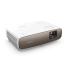 Videoproiector BenQ W2710i, DLP, 4K, 3840 x 2160, 2200 lumeni, 16:9, HDMI, Boxe 10W, Alb 9H.JR977.38E W2710i (timbru verde 4 lei) 
