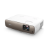 Videoproiector BenQ W2710i, DLP, 4K, 3840 x 2160, 2200 lumeni, 16:9, HDMI, Boxe 10W, Alb 9H.JR977.38E W2710i (timbru verde 4 lei) 