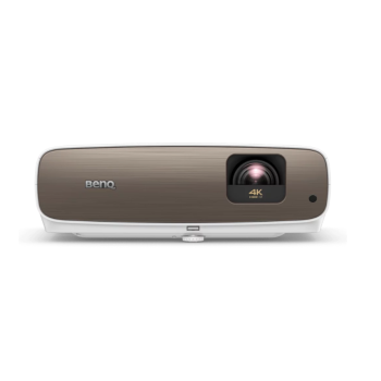 Videoproiector BenQ W2710i, DLP, 4K, 3840 x 2160, 2200 lumeni, 16:9, HDMI, Boxe 10W, Alb 9H.JR977.38E W2710i (timbru verde 4 lei) 