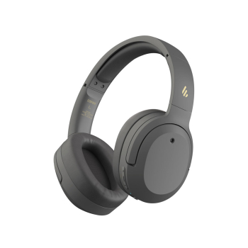 CASTI Edifier, wireless, cu fir, standard, utilizare multimedia, smartphone, microfon pe casca, conectare prin Bluetooth 5.0, USB-C, ANC, gri, W820NB-GR, (timbru verde 0.8 lei) 