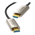 CABLU video Baseus High Definition Optic, HDMI (T) la HDMI (T), rezolutie maxima 4K UHD (3840 x 2160) la 60 Hz, 4.5mm grosime cablu, conectori auriti, 10m, negru WKGQ050101 (timbru verde 0.18 lei) - 