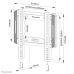 Neomounts Suport perete NM 24-55 45kg ng WL30-550BL12