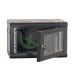 Rack cabinet de perete metalic 6U 19'', tip rack wallmount, 600x600 mm, Eco Xcab Negru WM6606.9004