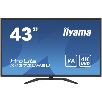 Monitor Iiyama X4373UHSU-B1 43IN LED/3840X2160 UHS 3MS 400CDM2  
