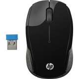 MOUSE HP 200 Black Wireless X6W31AA#ABB 