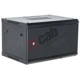 Cabinet metalic de perete 19, tip rack wallmount, 12U 600x600 mm, Xcab M Negru XCAB-12U60M.9004