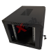 Rack Cabinet metalic de perete 19, tip rack wallmount, 12U 600x600 mm, Xcab M Negru XCAB-12U60M.9004