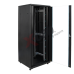 Rack Server Xcab XCAB-42U80100S 42U 19" 800x1000mm , usa fata sticla securizata, usa spate metal plin, black