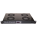 Cooler rack Xcab XCAB-3004 4 ventilatoare+ termostat, alimentare 230V, cu montare pe sina 1U, pentru rack-uri stand alone