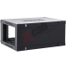 Rack Cabinet metalic de perete 19, tip rack wallmount, 4U 600x450 mm, Xcab Negru XCAB-4U45S.9004