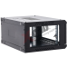 Rack Cabinet metalic de perete 19, tip rack wallmount, 4U 600x450 mm, Xcab Negru XCAB-4U45S.9004