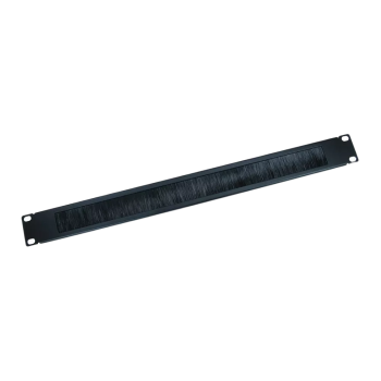 Organizator de cabluri cu perii, orizontal, 1U, Xcab XCAB-5400