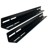 L bracket for 800 mm depth cabinet (pentru sustinerea echipamentelor) montare fixa, pret pe set de 2 buc, 550mm lungime, 35mm latura