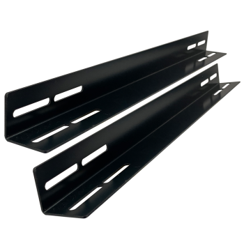 L bracket for 800 mm depth cabinet (pentru sustinerea echipamentelor) montare fixa, pret pe set de 2 buc, 550mm lungime, 35mm latura