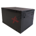 Rack Cabinet metalic de perete 19, tip rack wallmount, 9U 600x600 mm, Xcab S Negru XCAB-9U60S.9004