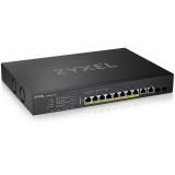 SWITCH. PoE ZyXel, port Gigabit/10000 x 8, SFP SFP+ x 2, managed, XS1930-12HP-ZZ0101F (timbru verde 2 lei) 