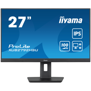 Monitor Iiyama XUB2792HSU-B6 27IN FHD IPS BUSI/1920X1080100HZ 0.4MS 250CD Monitor Iiyama XUB2792HSU-B6 27IN FHD IPS BUSI/1920X1080100HZ 0.4MS 250CD