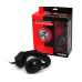 Casti Zalman ZM-HPS200 cu microfon si control de volum black 