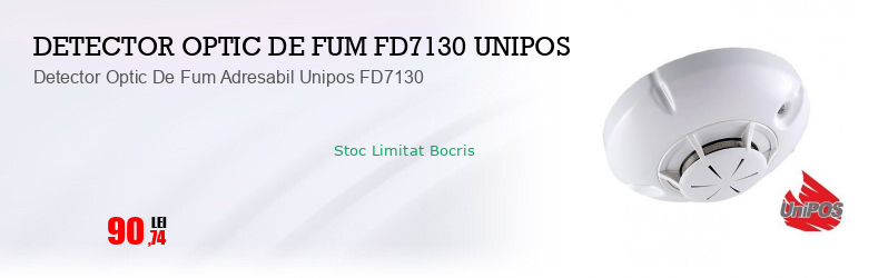 Detector Optic De Fum Adresabil Unipos FD7130
