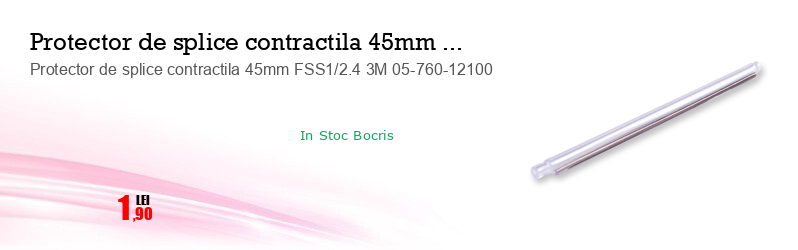 Protector de splice contractila 45mm FSS1/2.4 3M 05-760-12100
