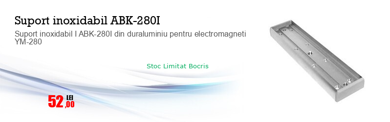 Suport inoxidabil I ABK-280I din duraluminiu pentru electromagneti YM-280