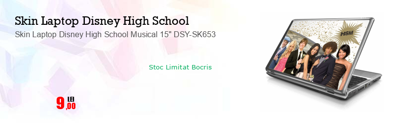 Skin Laptop Disney High School Musical 15" DSY-SK653
