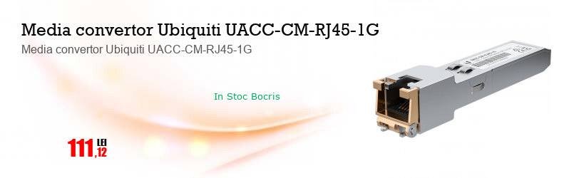 Media convertor Ubiquiti UACC-CM-RJ45-1G