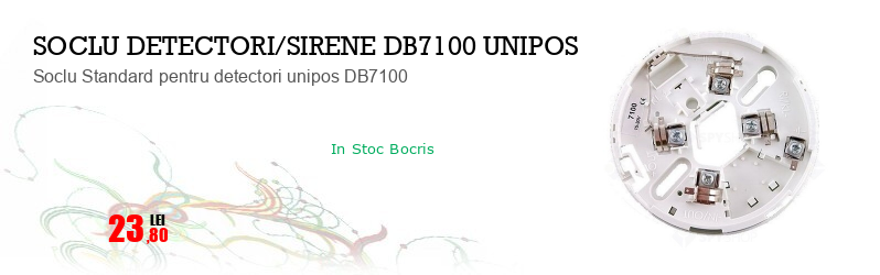 Soclu Standard pentru detectori unipos DB7100
