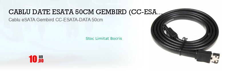 Cablu eSATA Gembird CC-ESATA-DATA 50cm