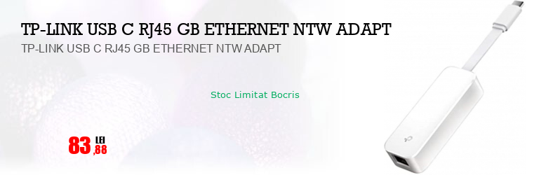 TP-LINK USB C RJ45 GB ETHERNET NTW ADAPT