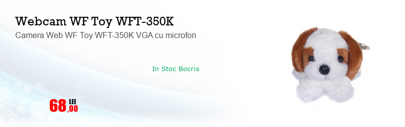 Camera Web WF Toy WFT-350K VGA cu microfon