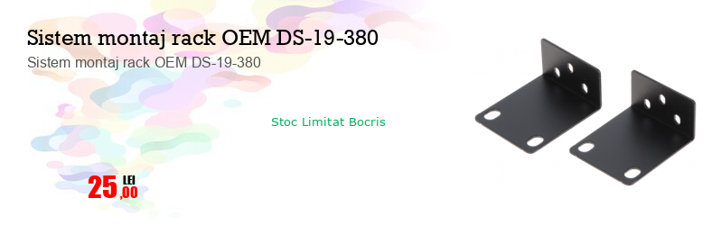 Sistem montaj rack OEM DS-19-380