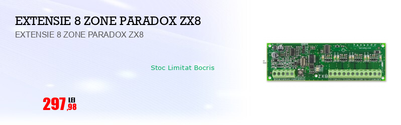 EXTENSIE 8 ZONE PARADOX ZX8