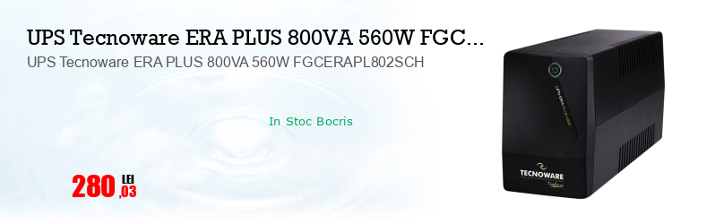 UPS Tecnoware ERA PLUS 800VA 560W FGCERAPL802SCH
