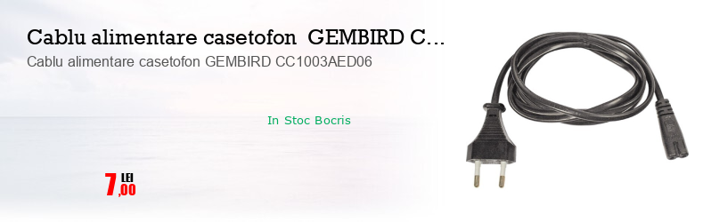 Cablu alimentare casetofon GEMBIRD CC1003AED06