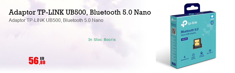 Adaptor TP-LINK UB500, Bluetooth 5.0 Nano