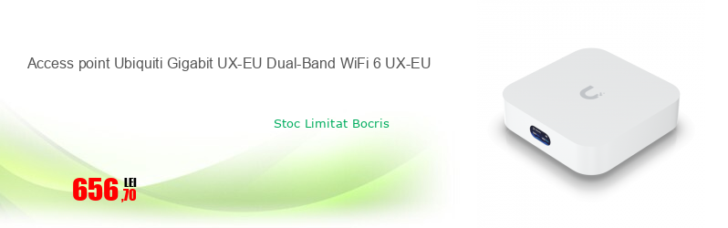 Access point Ubiquiti Gigabit UX-EU Dual-Band WiFi 6 UX-EU