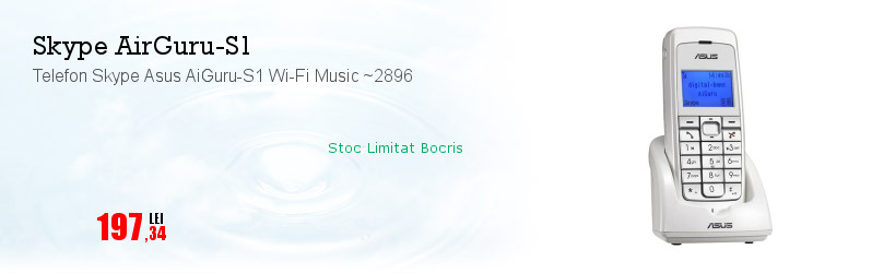 Telefon Skype Asus AiGuru-S1 Wi-Fi Music ~2896