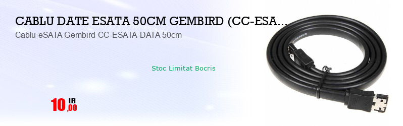 Cablu eSATA Gembird CC-ESATA-DATA 50cm