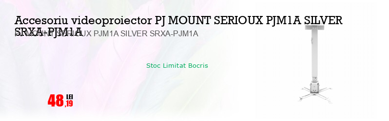PJ MOUNT SERIOUX PJM1A SILVER SRXA-PJM1A