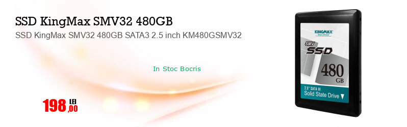 SSD KingMax SMV32 480GB SATA3 2.5 inch KM480GSMV32